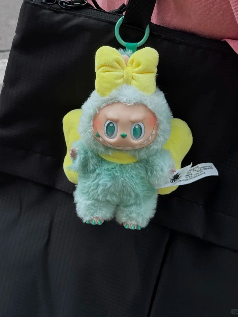 Labubu doll outfit with a cute bow