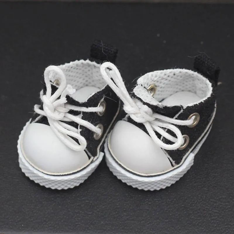 Mini Canvas Shoes for dolls