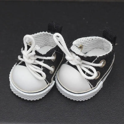 Mini Canvas Shoes for dolls
