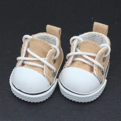 Mini Canvas Shoes for dolls