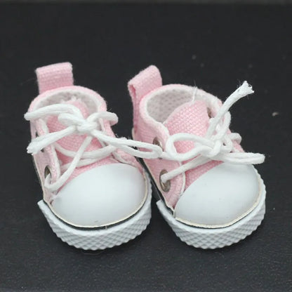 Mini Canvas Shoes for dolls
