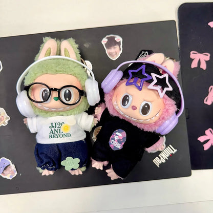 Mini cute headphones for dolls, perfect as an adorable accessory