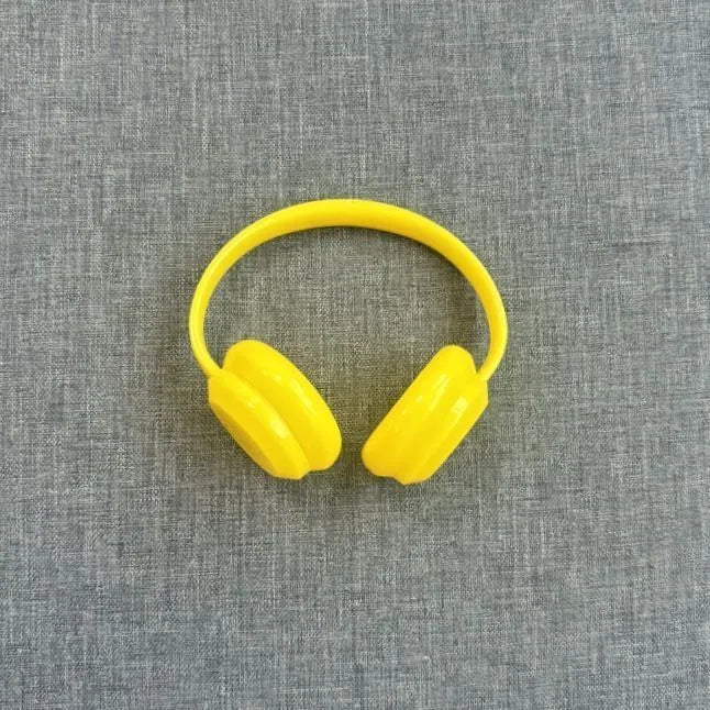 Mini cute headphones for dolls, perfect as an adorable accessory