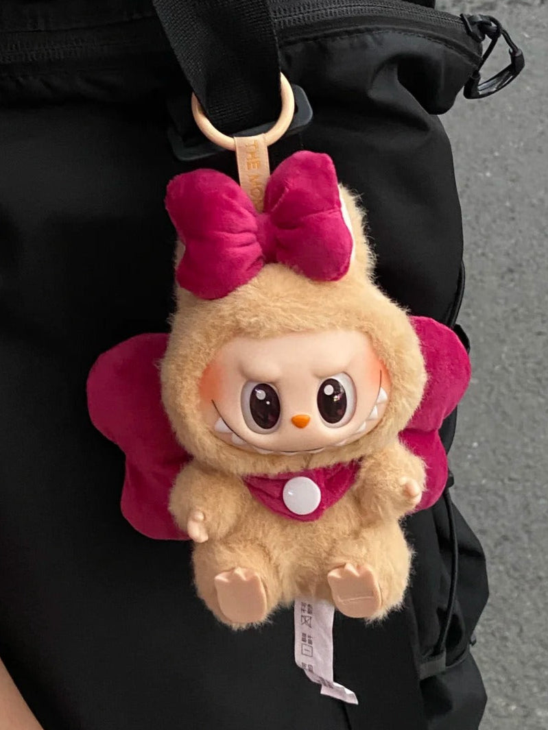 Labubu doll outfit with a cute bow