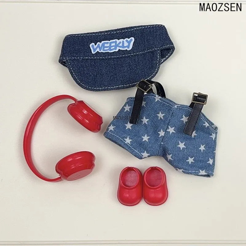 Labubu Doll Cloth - Cola Cool Set 002